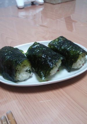 簡単！ごま油おにぎり-レシピのメイン写真
