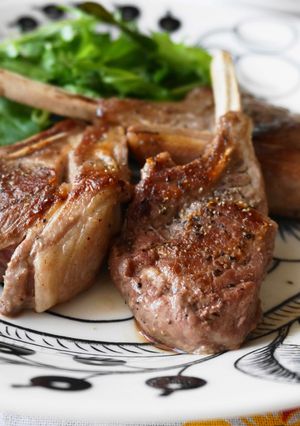 シンプル☆ラム肉の塩レモン焼き-レシピのメイン写真