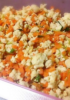 再現レシピ！給食にでてた友禅ご飯の具-レシピのメイン写真
