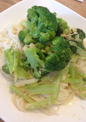 そうめんペペロンチーノ-レシピのメイン写真