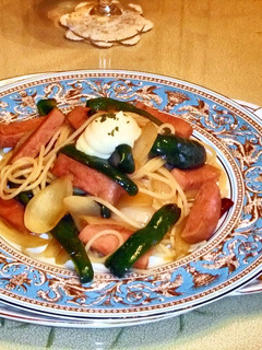 スパム入りパスタ-レシピのメイン写真