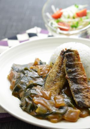 子供もぱくぱく！鰯とわかめの三陸カレー-レシピのメイン写真