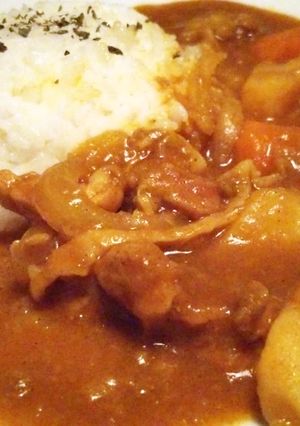 驚き！レンジで美味しいカレー♪ノンオイル-レシピのメイン写真