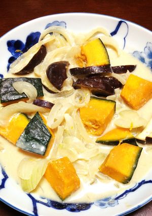 簡単ズボラ豆乳野菜スープ-レシピのメイン写真