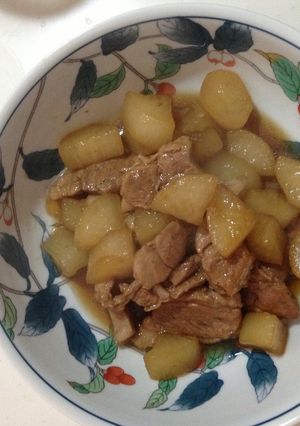 豚バラ大根 （甘辛くて美味しいですよ～）-レシピのメイン写真