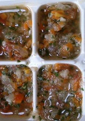 離乳食 中期 トマトの中華風スープ-レシピのメイン写真