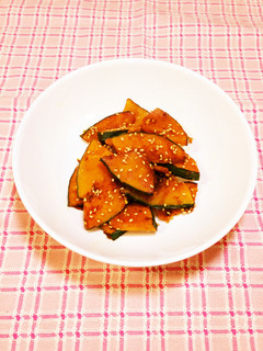 カボチャの簡単炒り煮-レシピのメイン写真