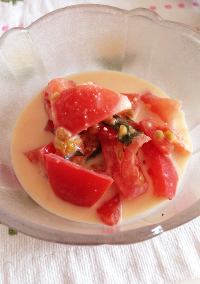 トマトのシーザー和え-レシピのメイン写真