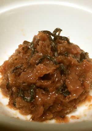 レンジで簡単梅びしお♪-レシピのメイン写真