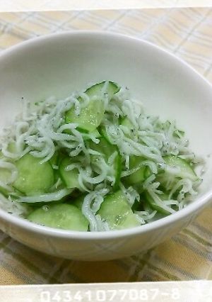しらすきゅうり-レシピのメイン写真