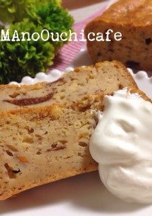 簡単!ホケミde柿のパウンドケーキ-レシピのメイン写真