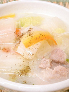 白菜と春雨の優しい中華スープ-レシピのメイン写真
