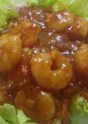 新鮮トマトでエビチリ-レシピのメイン写真