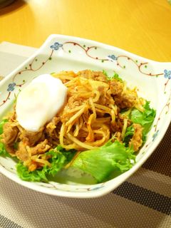 もやしたっぷり!ヘルシー豚キムチ丼-レシピのメイン写真