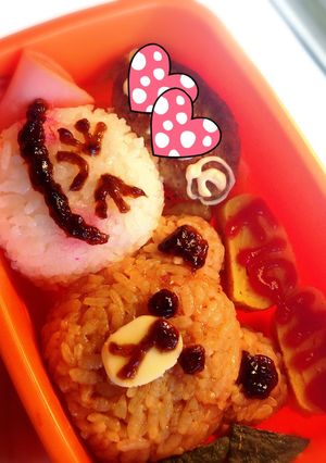 ギャルママのキャラ弁☆ムーンとブラウン-レシピのメイン写真