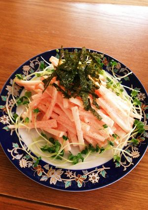 大根とかいわれの明太サラダ-レシピのメイン写真