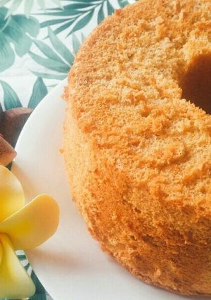 ホケミで簡単バナナシフォンケーキ-レシピのメイン写真