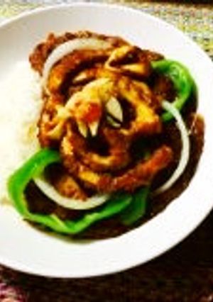 ジャンピーとヨナカセのスタミナカレー-レシピのメイン写真