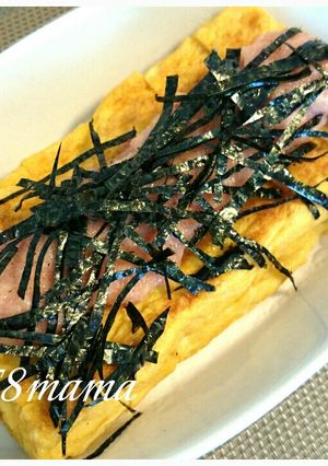ピリ辛めんたいマヨの卵焼き-レシピのメイン写真