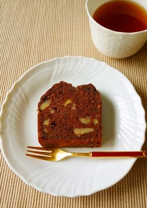 混ぜるだけ☆ヘルシーチョコバナナケーキ-レシピのメイン写真
