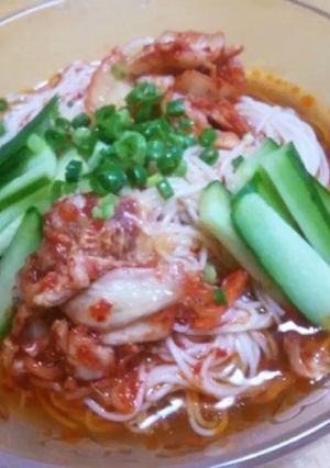 そうめんde冷麺-レシピのメイン写真