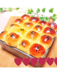 さつまいもちぎりパン♡さつま餡入-レシピのメイン写真