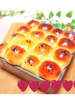 さつまいもちぎりパン♡さつま餡入-レシピのメイン写真