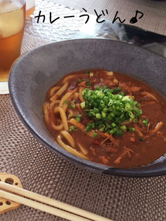 残ったカレーで♪本格派のカレーうどん-レシピのメイン写真
