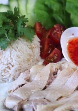 本格的な海南鶏飯♪-レシピのメイン写真