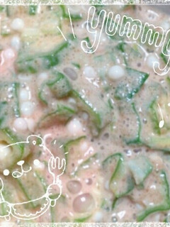 オクラ明太マヨ(隠し味はめんつゆ)-レシピのメイン写真