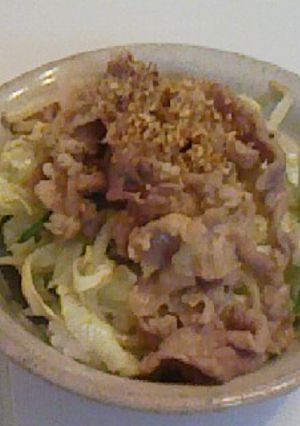 スタミナ丼-レシピのメイン写真