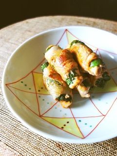 大葉キムチの豚肉巻き-レシピのメイン写真