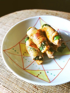 大葉キムチの豚肉巻き-レシピのメイン写真