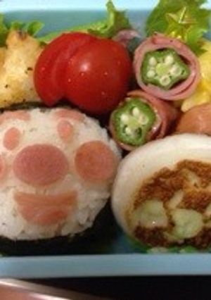 アンパンマン キャラ弁♡時短-レシピのメイン写真
