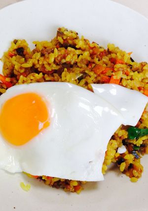 ドライカレーでうまチャーハン♡-レシピのメイン写真
