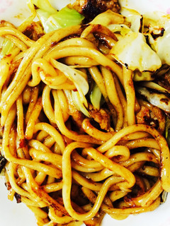 簡単おいしい焼きうどん(´ ꒳ ` )ノ-レシピのメイン写真