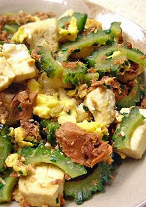 味付まぐろフレーク缶でゴーヤチャンプルー-レシピのメイン写真