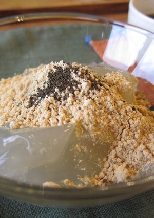 ノニ茶くずもち-レシピのメイン写真