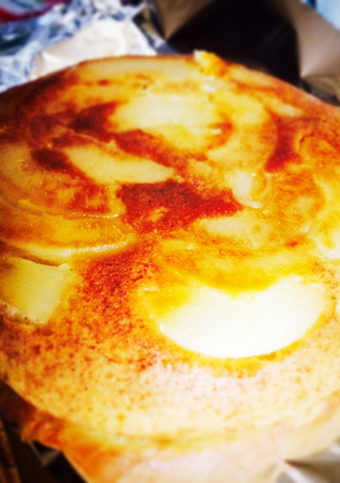 炊飯器で桃缶のタルトタタン-レシピのメイン写真