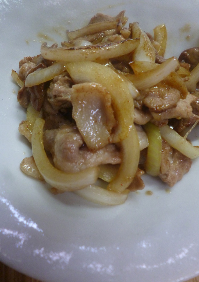 豚肉と玉ねぎの焼き肉のたれ炒め-レシピのメイン写真