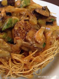 ゴマゴマ担々麺✨onかた焼きそば✨-レシピのメイン写真