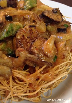 ゴマゴマ担々麺✨onかた焼きそば✨-レシピのメイン写真