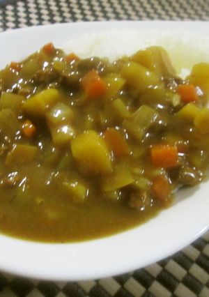 レンジでヘルシーカレー-レシピのメイン写真
