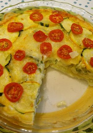 ジャガイモが土台の夏野菜キッシュ☆-レシピのメイン写真