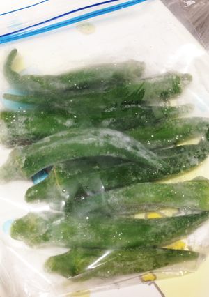 オクラの冷凍保存-レシピのメイン写真