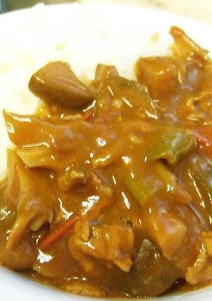 夏野菜とマイタケのカレー-レシピのメイン写真