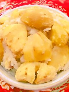 栗おこわ-レシピのメイン写真