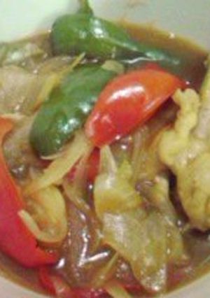 レンジと器一つで♪早旨夏野菜チキンカレー-レシピのメイン写真
