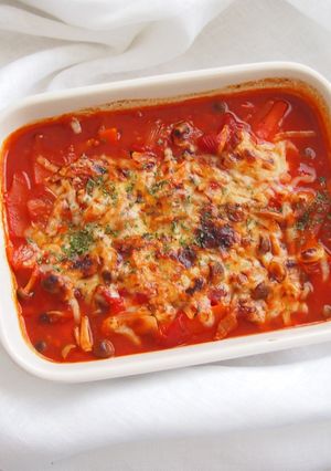 あつあつチーズのトマト煮込み-レシピのメイン写真