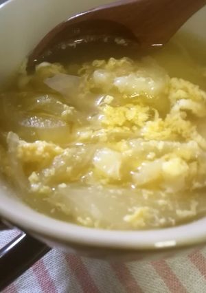 冷凍エビプリしゅうまいで、スープ-レシピのメイン写真